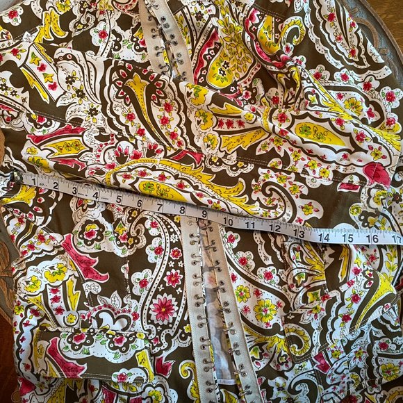 Etcetera Paisley Jacket Size 4 - Picture 9 of 9